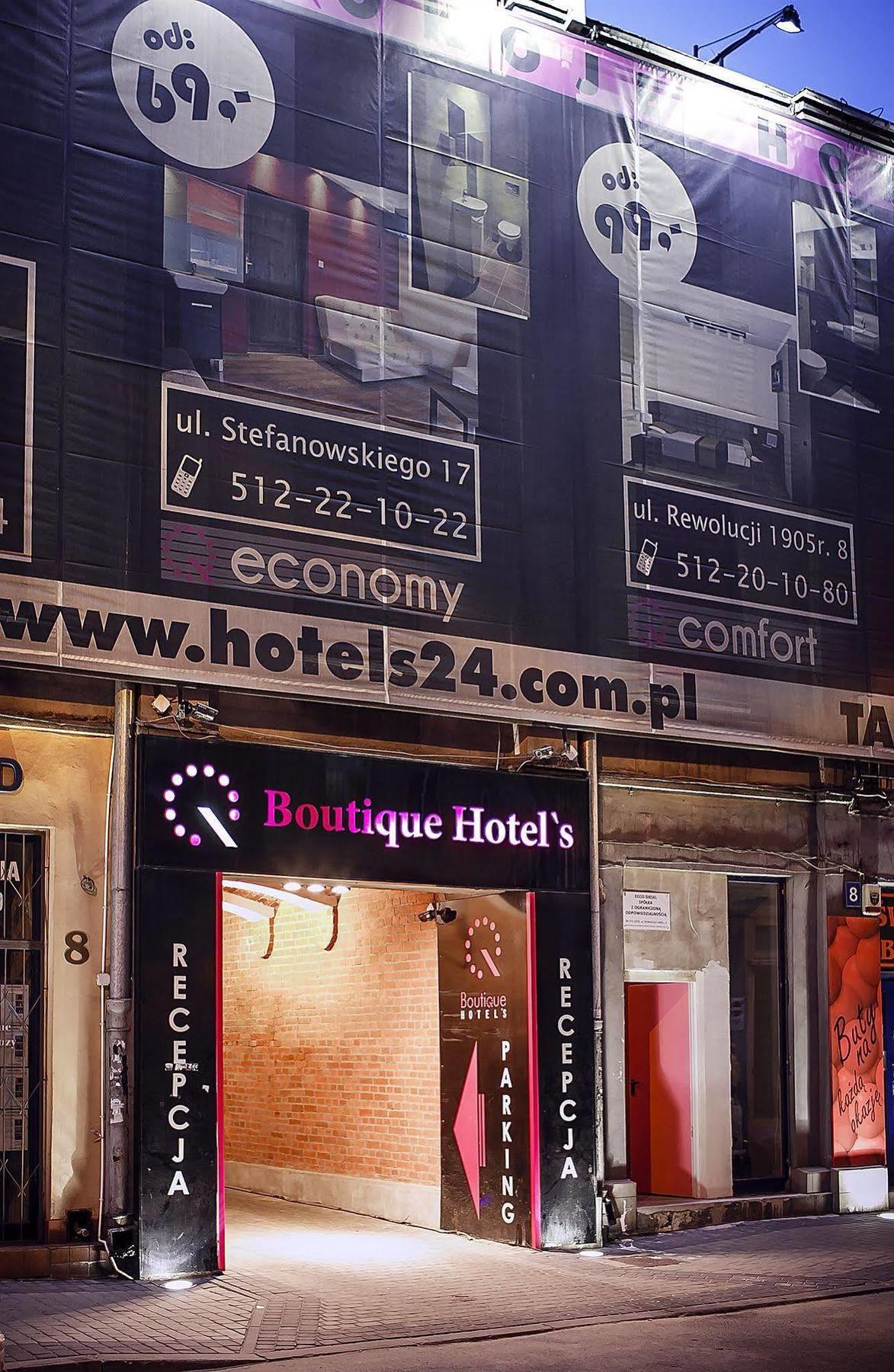 Boutique Hotel'S II Rewolucji Łódź Exterior foto